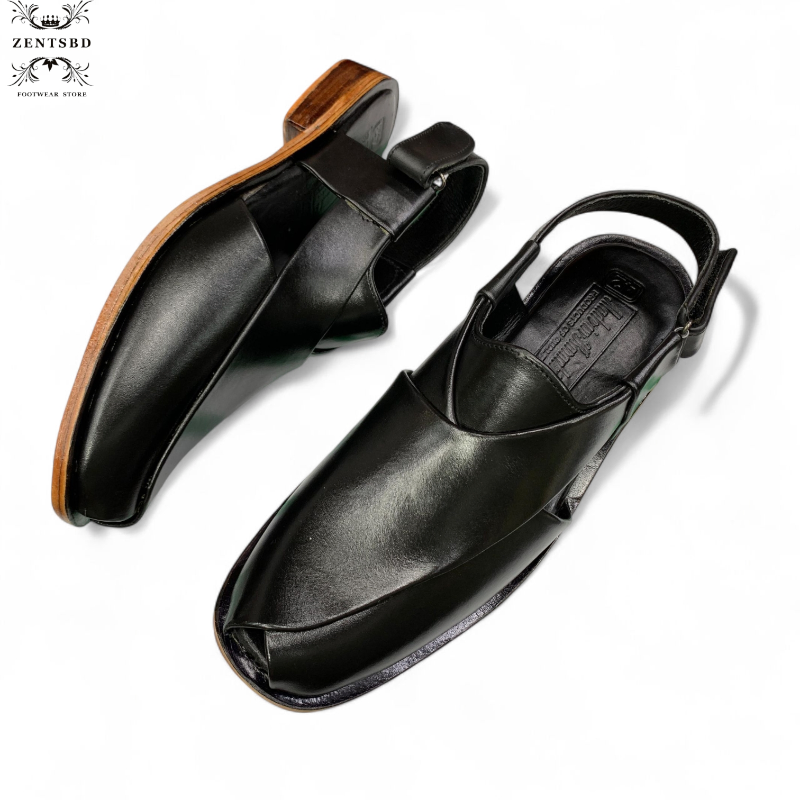 Genuine leather hand crafted kabuli sandals