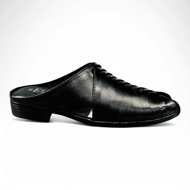 Men's half shoes leather made sandals 