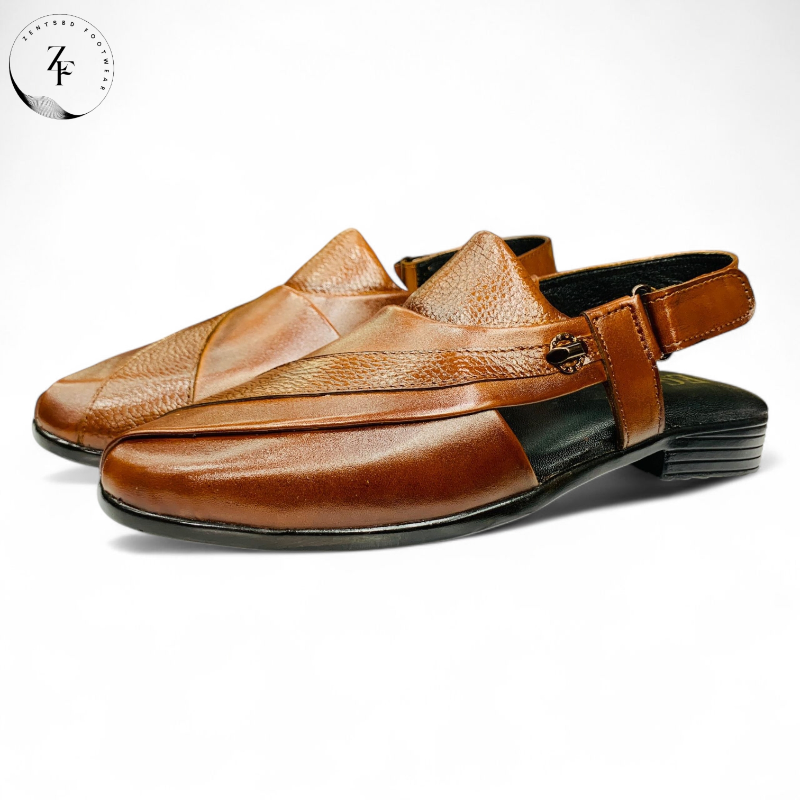 Men’s Premium  Leather Back-Strap Sandals