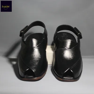 Pure leather hand crafted kabuli sandals 