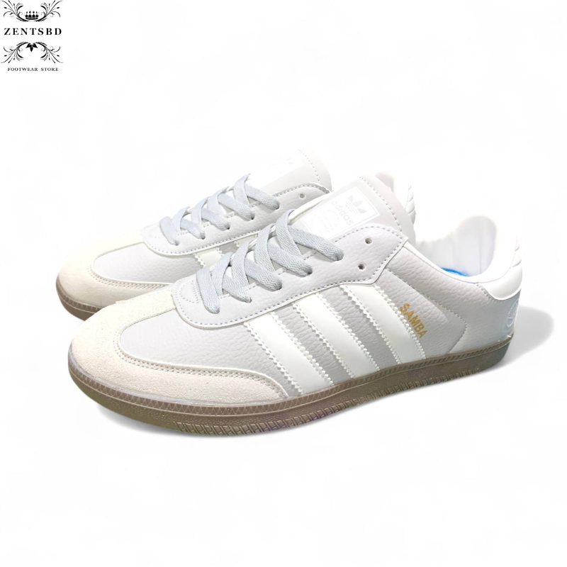 Lace-Up Samba Sneakers