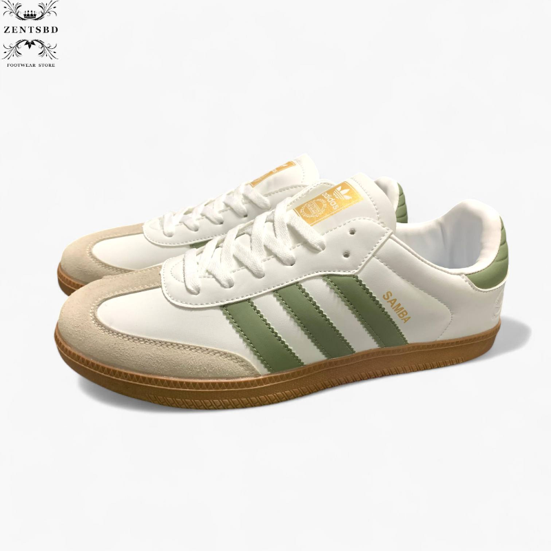 Lace-Up Samba Sneakers