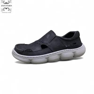 Men’s Leather Casual Comfort Slip-On Shoes