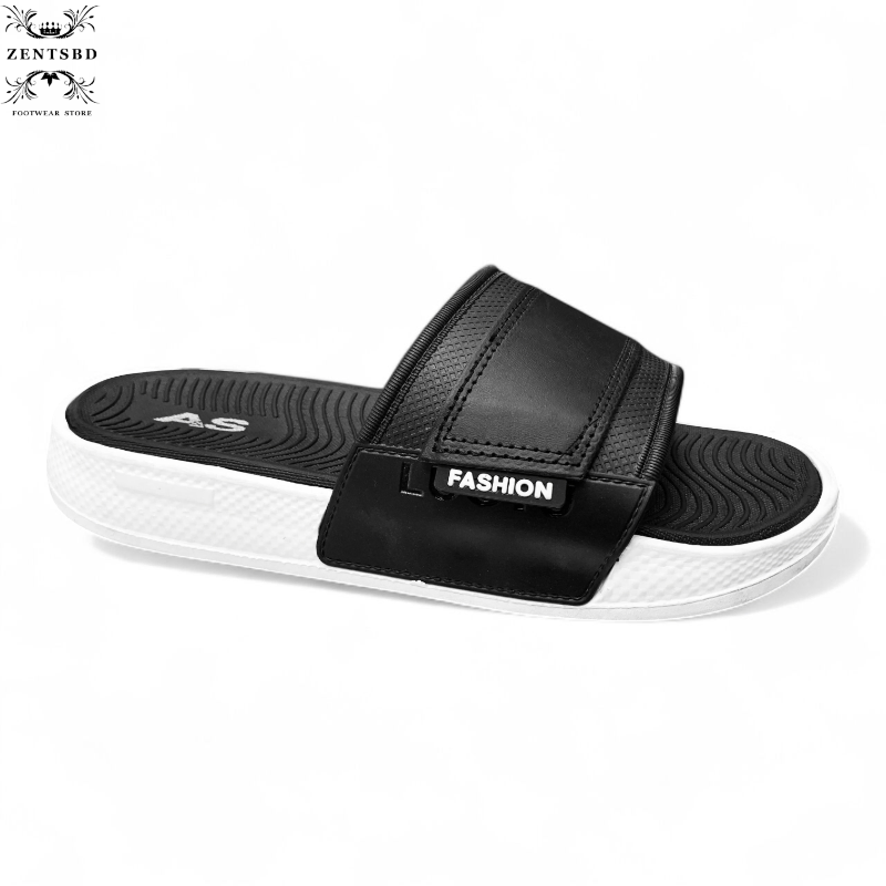 Men’s Grey Fashion Comfort Slide Sandals