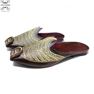Pure leather nagra sandals 