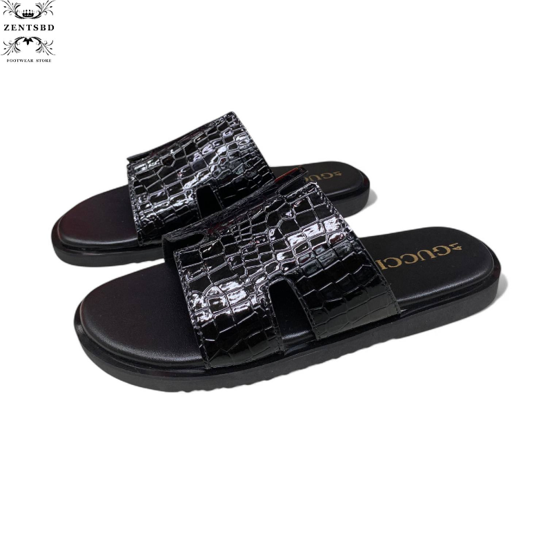 Classical  Patterned Comfort Slides