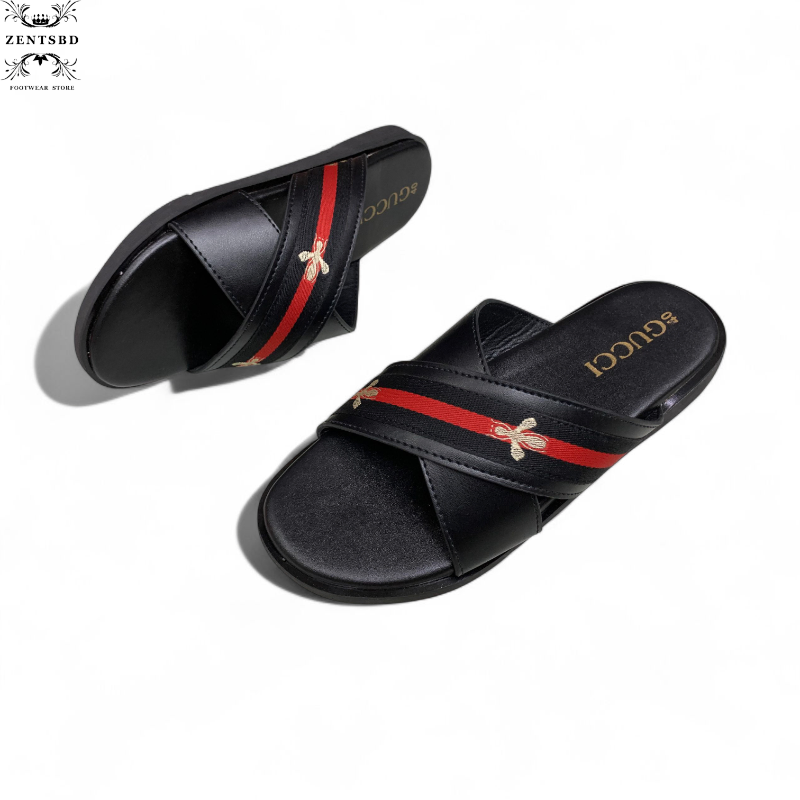 Classical Cross-Strap Designer Slides