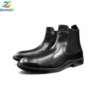 Premium Black Chelsea Boots for Men
