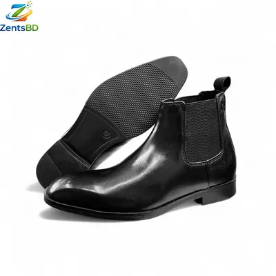 Premium Black Chelsea Boots for Men