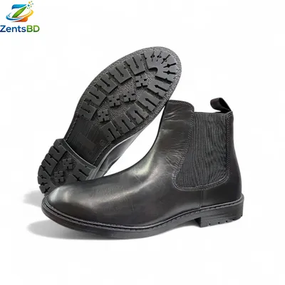 Classical  Black Chelsea Boots for Men