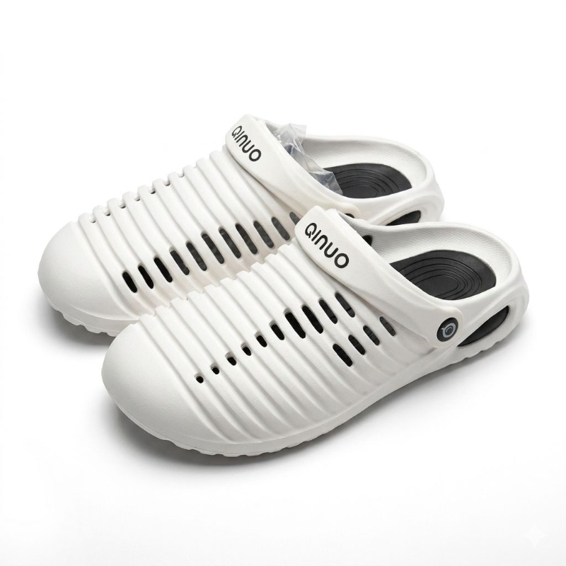Beige Comfort Clogs – Lightweight Everyday Slip-Ons