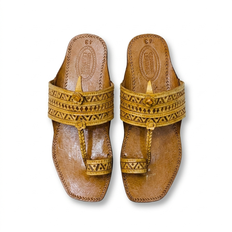 Genuine leather traditional choti 