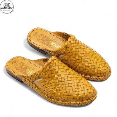 Pure leather half choti sandals 