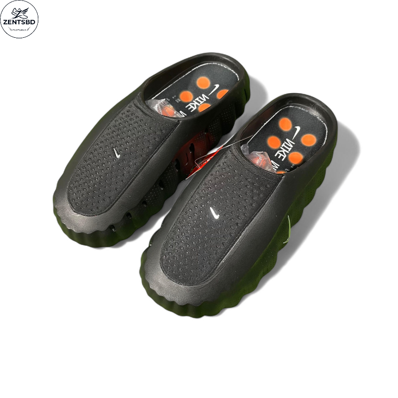 Nike Style Premium Black Clogs