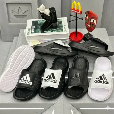 Adidas-Inspired Premium Comfort Slides