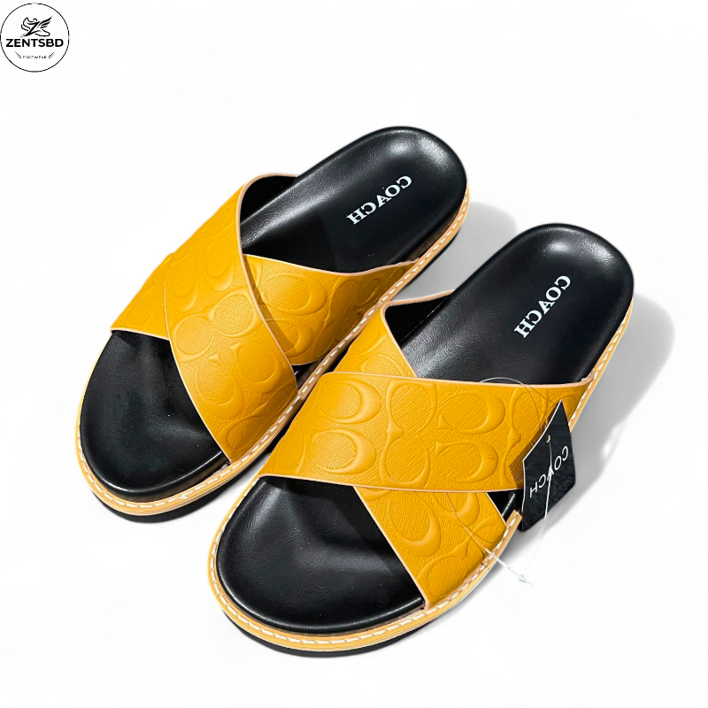 Coach  Cross-Strap Comfort Sandals