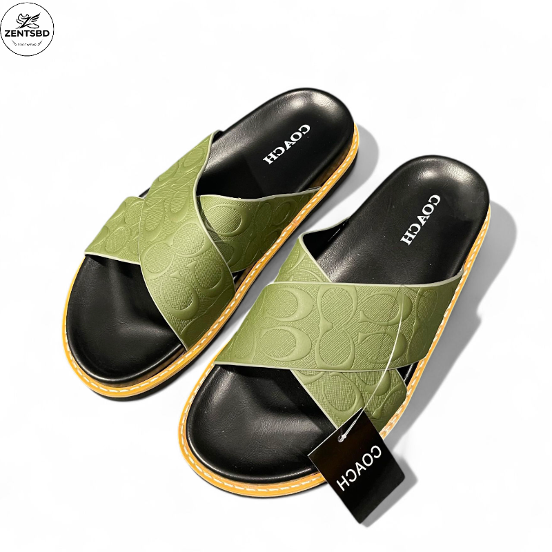 Coach  Cross-Strap Comfort Sandals