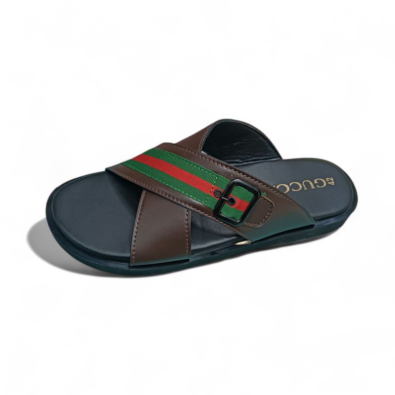 Gucci  Cross-Strap Comfort Slide