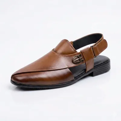 Men's Premium  Leather Slingback samdals