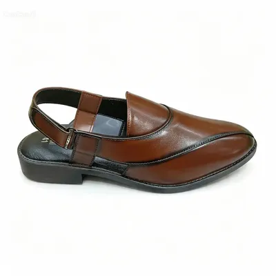 Leather sandals shoes 