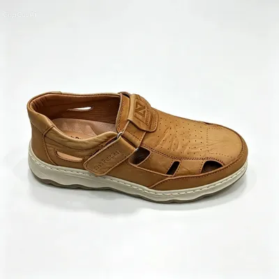 Pure leather sandals shoes 