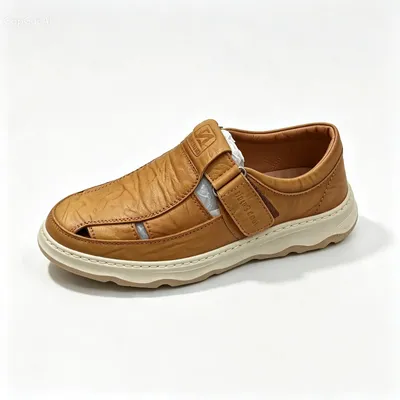 Genuine leather sandals shoes 