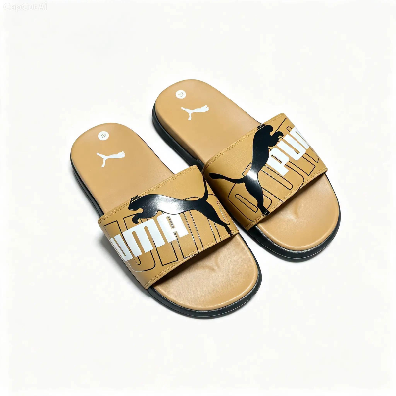 Comfort slides with softness