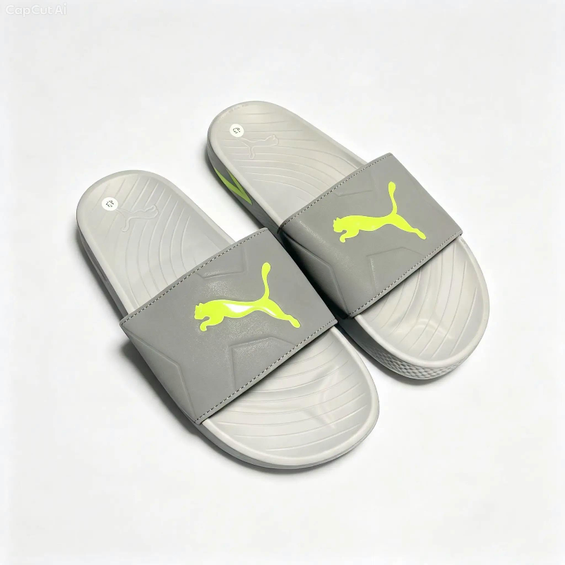 Premium inspired comfort slides 