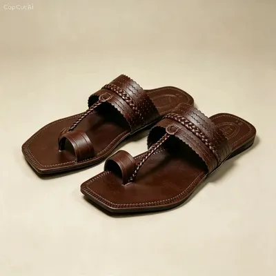 Pure leather hand made  choti sandals