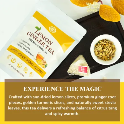 Ecofresh Lemon Ginger Tea