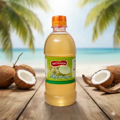 হট প্রেস নারিকেল তেল (Hot Press Organic Coconut Oil) 500 Gram