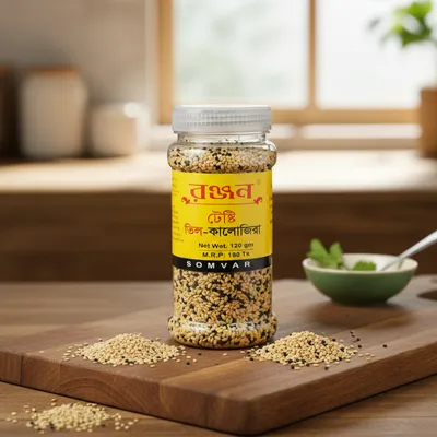 Tasty Sesame and Black Seed(সম্ভার টেস্টি তিল-কালোজিরা)