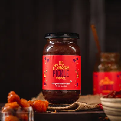 Eastern Pickle Alu Bukhara Pickle (ইস্টার্ন পিকেল প্রিমিয়াম আলু বোখারার আচার) 