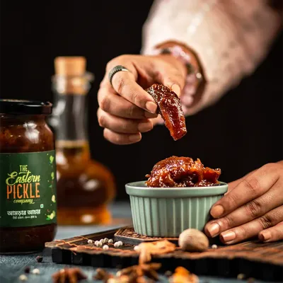 Eastern Pickle Amra Pickle (আমড়ার টক-ঝাল-মিষ্টি আচার)