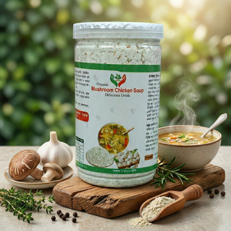 Mushroom Chicken Soup