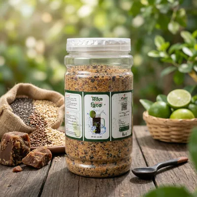 Hydrate Seeds Drink with Jaggery (হাইড্রেট সীড ড্রিংক-গুঁড়সহ)