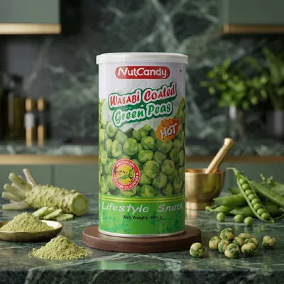 NutCandy Wasabi Coated Green Peas