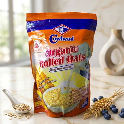Cowhead Organic Rolled Oats (Baby Oats Instant)