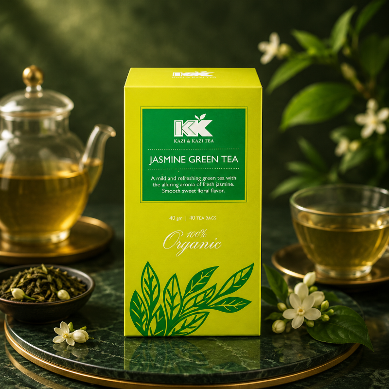 Jasmin Green Tea (জেসমিন গ্রীন টি)
