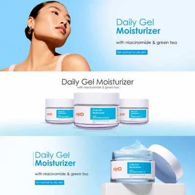 Daily Gel Moisturizer with Niacinamide & Green Tea