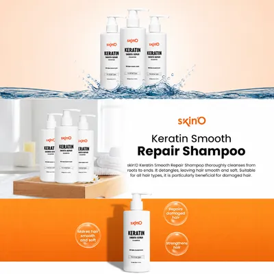 Keratin Smooth Repair Shampoo
