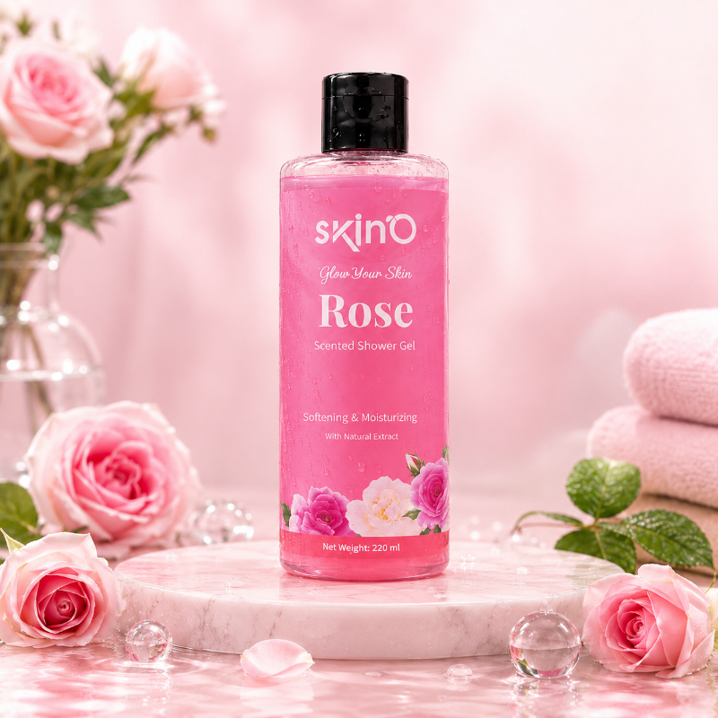 Glow Your Skin Rose Scented Shower Gel