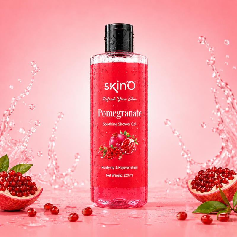 Glow Your Skin Pomegranate Nourishing Shower Gel