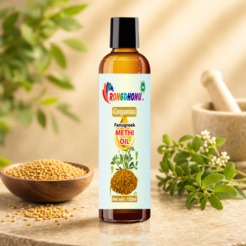 Organic Fenugreek Oil (মেথির তেল)