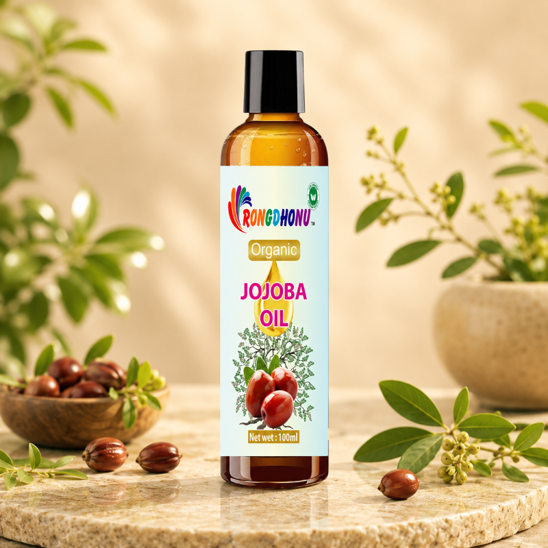 Organic Jojoba Oil (জোজোবা অয়েল) 