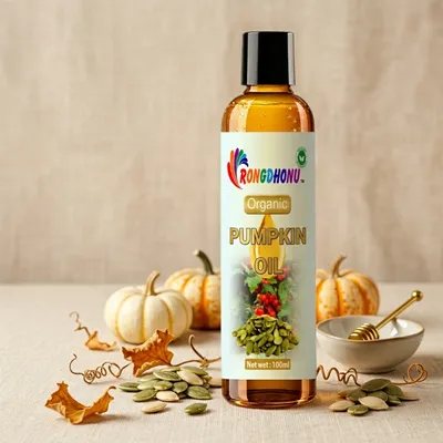 Organic Pumpkin Seed Oil (কুমড়া বীজ তেল)