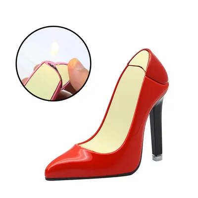 Ladies High Heels Shaped Lighters