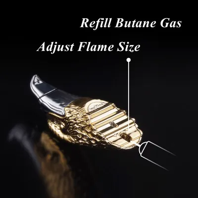 Eagle Flame Refillable Gas Lighter 