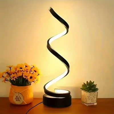 Modern Minimalist Spiral Desk Lamp