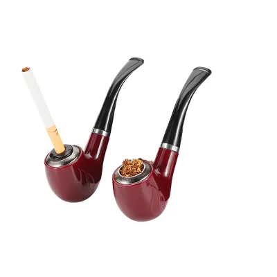  Smoking Pipe with Cigarette Stand 